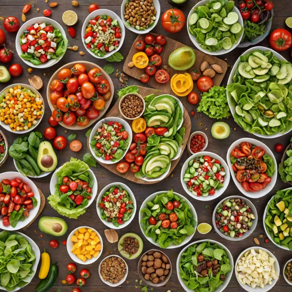 Jak efektownie łączyć składniki w sałatkach?